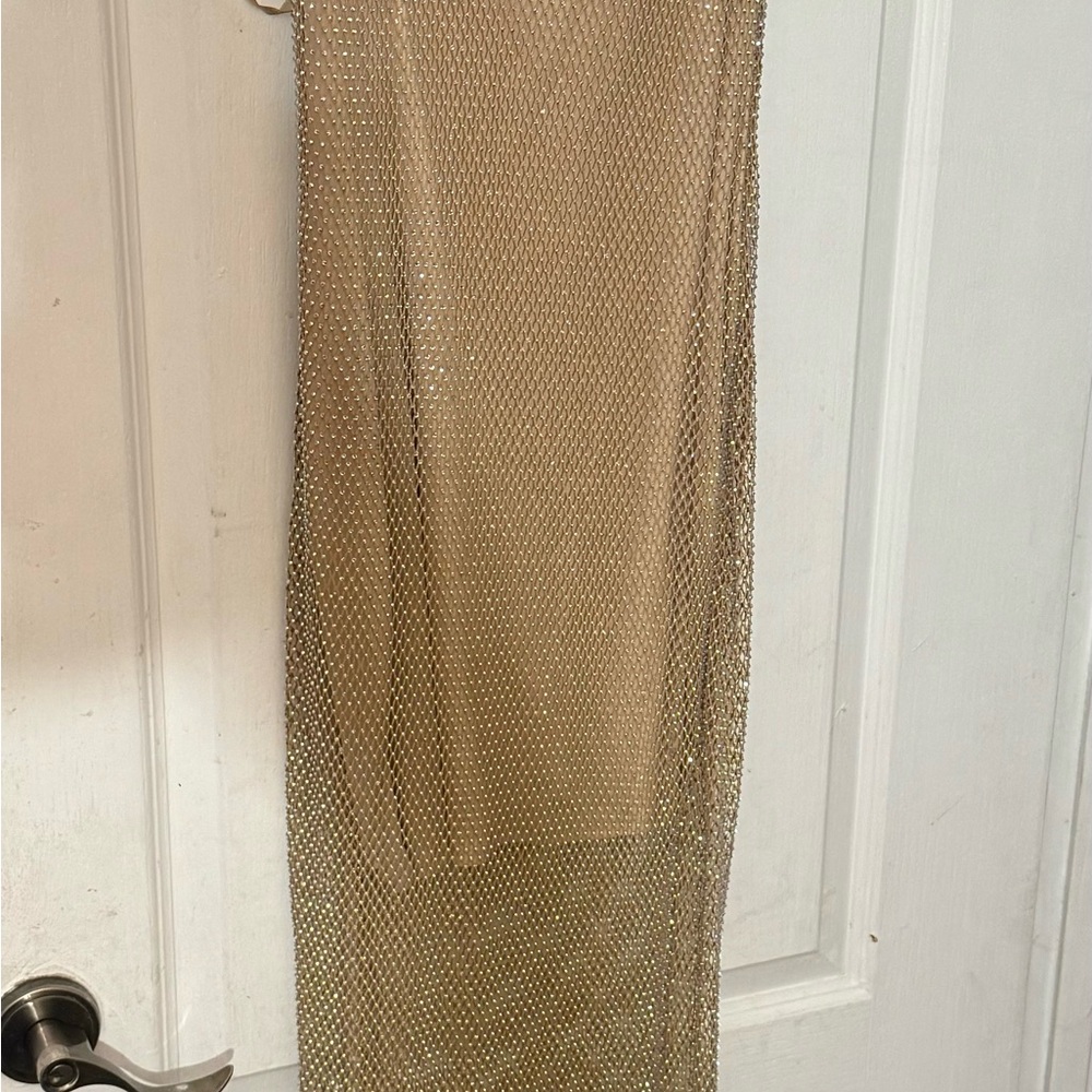 Elegant Gold Formal Dress